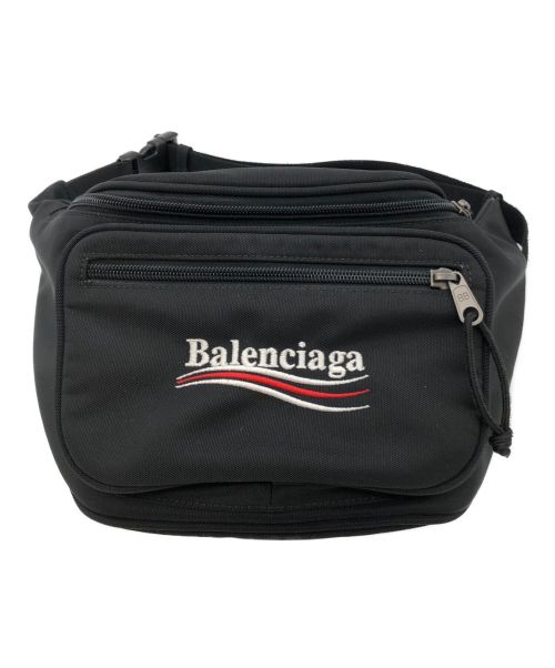 BALENCIAGA（バレンシアガ）BALENCIAGA (バレンシアガ) ボディーバッグ ブラックの古着・服飾アイテム