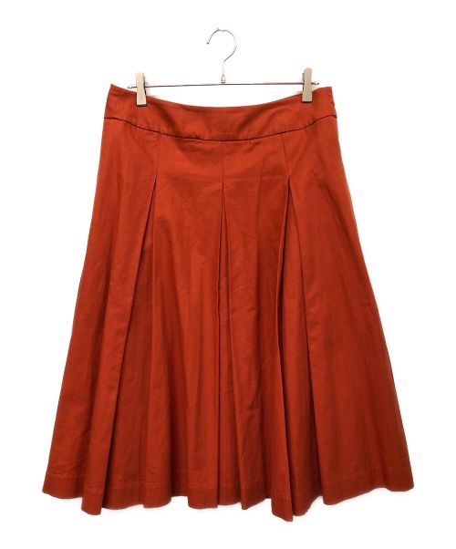 MARGARET HOWELL（マーガレットハウエル）MARGARET HOWELL (マーガレットハウエル) フレアスカート オレンジ サイズ:SIZEⅢの古着・服飾アイテム