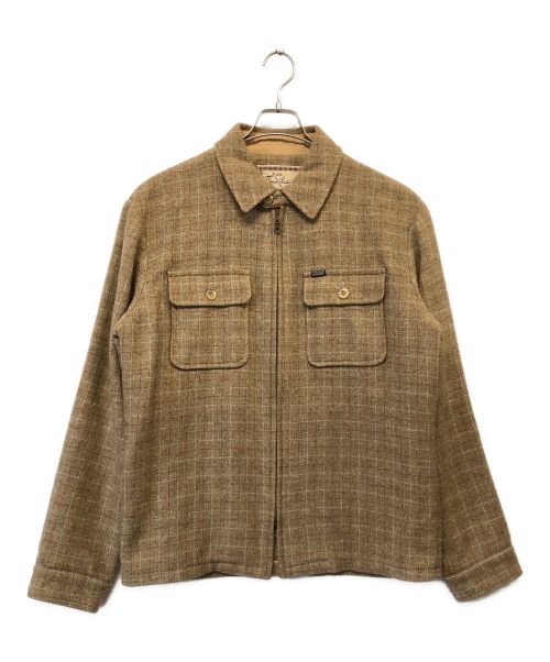 THOMAS BURBERRY（トーマスバーバリ）THOMAS BURBERRY (トーマスバーバリ) ジップジャケット ベージュ サイズ:SIZE Lの古着・服飾アイテム