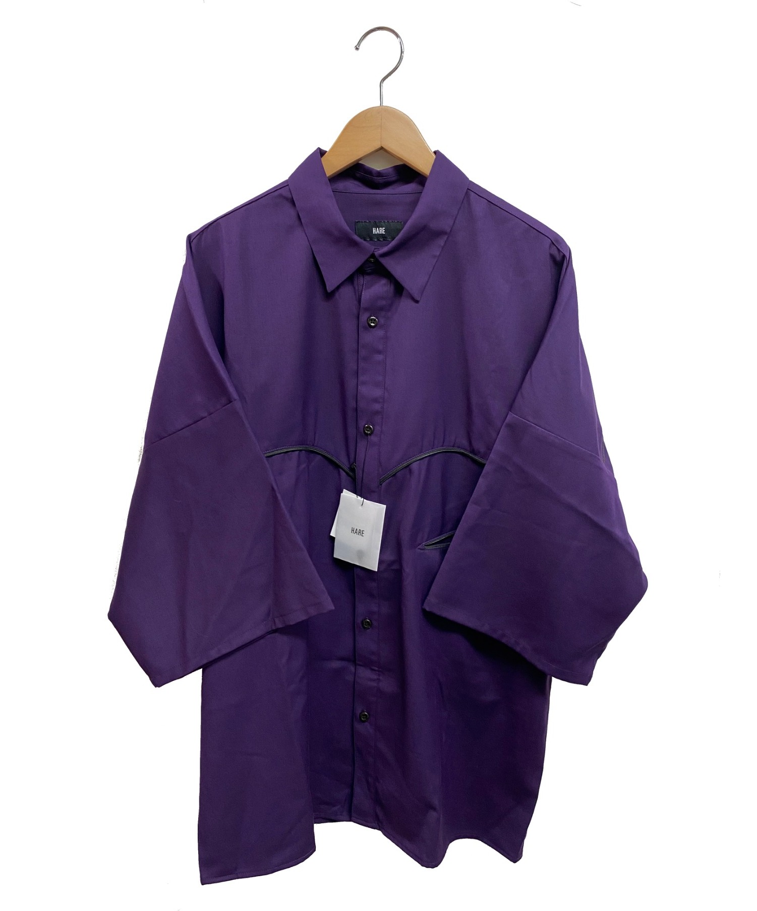 中古 古着通販 Hare ハレ Trウエスタンシャツ パープル サイズ Size F ブランド 古着通販 トレファク公式 Trefac Fashion
