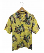 Sun Surf（サンサーフ）の古着「オープンカラーシャツ」｜イエロー
