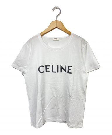 [中古]CELINE(セリーヌ)のレディース トップス ロゴプリントTシャツ