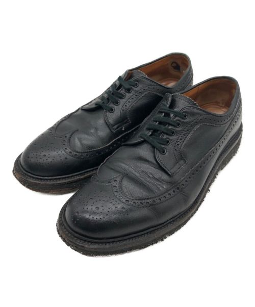 Alden（オールデン）Alden (オールデン) ウィングチップシューズ ブラック サイズ:9.5の古着・服飾アイテム