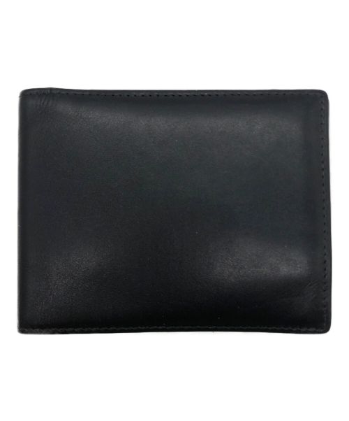 ETTINGER（エッティンガー）ETTINGER (エッティンガー) 2つ折り財布 ブラック×パープルの古着・服飾アイテム