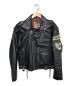 中古・古着 AVIREX (アヴィレックス) ライダースジャケット ブラック サイズ:size M：17800円