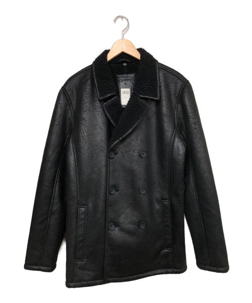 GUESS（ゲス）GUESS (ゲス) ダブルフェイクムートンジャケット ブラック サイズ:size M 未使用品の古着・服飾アイテム