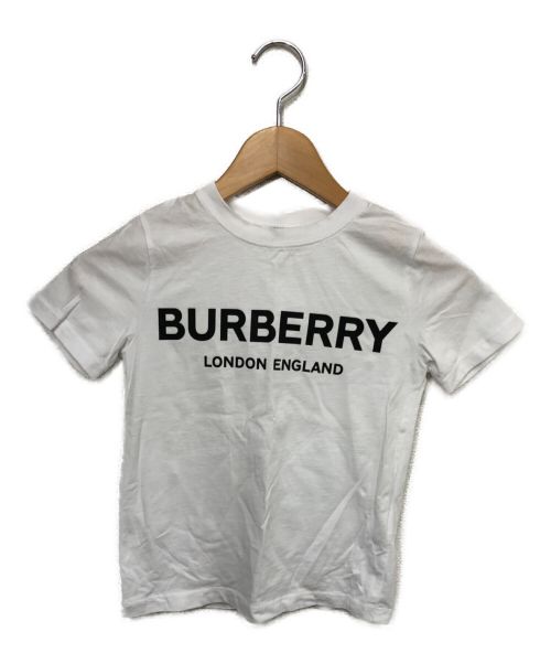 BURBERRY（バーバリー）BURBERRY (バーバリー) プリントカットソー ホワイト サイズ:110 未使用品の古着・服飾アイテム