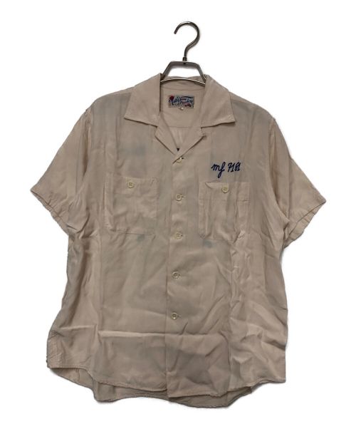 Mr.FREEDOM（ミスターフリーダム）Mr.FREEDOM (ミスターフリーダム) ボーリングシャツ カーキ サイズ:SIZE Sの古着・服飾アイテム