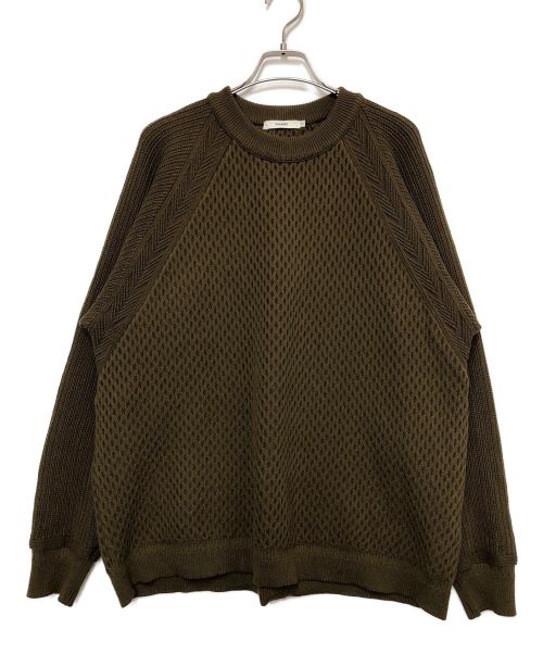 yashiki（ヤシキ）YASHIKI (ヤシキ) セーター オリーブ サイズ:1の古着・服飾アイテム