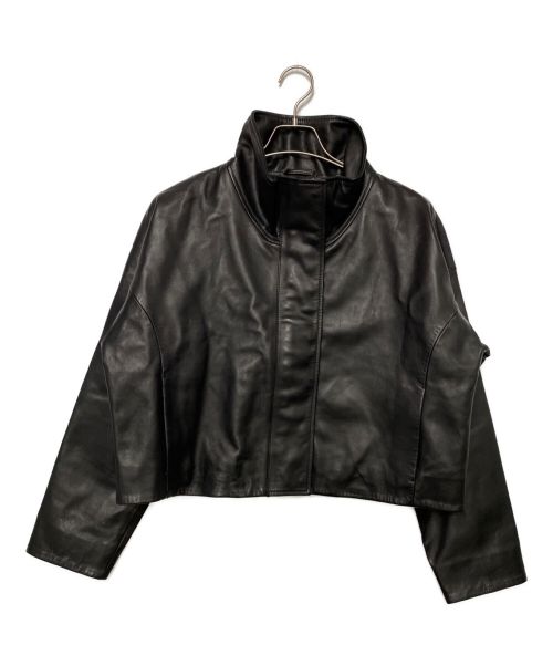 ALL SAINTS（オールセインツ）ALL SAINTS (オールセインツ) 比翼シングルライダースジャケット ブラック サイズ:10の古着・服飾アイテム