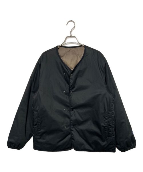 nanamica（ナナミカ）nanamica (ナナミカ) Reversible Down Cardigan ブラック サイズ:XSの古着・服飾アイテム