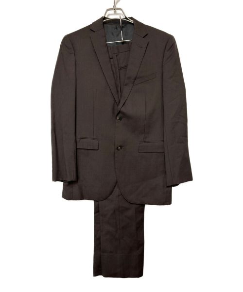 BLACK LABEL CRESTBRIDGE（ブラックレーベル クレストブリッジ）BLACK LABEL CRESTBRIDGE (ブラックレーベル クレストブリッジ) 2Bセットアップスーツ ダークブラウン サイズ:Mの古着・服飾アイテム