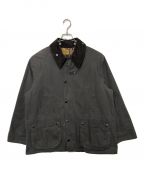 Barbourバブアー）の古着「OVERSIZED WAX BEDALE」｜ブラック
