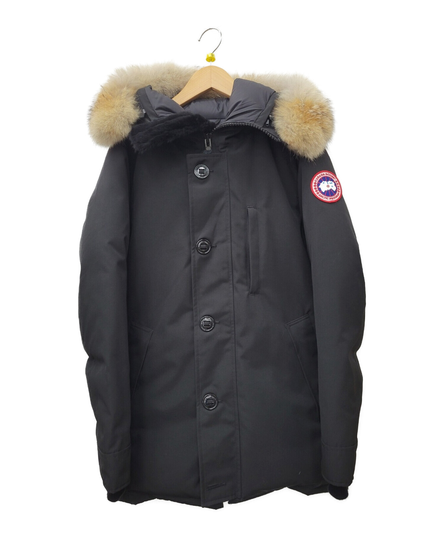 【中古・古着通販】CANADA GOOSE (カナダグース) ダウンジャケット ブラック サイズS｜ブランド・古着通販 トレファク公式