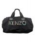 KENZO（ケンゾー）の古着「ロゴ ボストンバッグ」｜ブラック×内側生地ブルー
