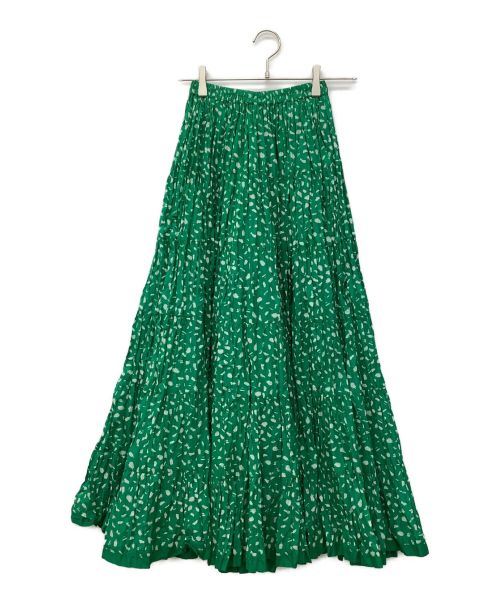 MARIHA（マリハ）MARIHA (マリハ) 草原の虹のスカート グリーン サイズ:36 未使用品の古着・服飾アイテム