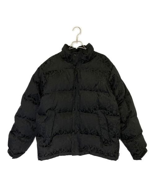 SUPREME（シュプリーム）SUPREME (シュプリーム) Fuck Jacquard Puffy Jacket ブラック サイズ:Mの古着・服飾アイテム
