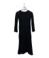 AMERI（アメリ）の古着「CROCHET RAGLAN LONG DRESS」｜ブラック