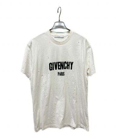 【中古・古着通販】GIVENCHY (ジバンシィ) Tシャツ ホワイト 