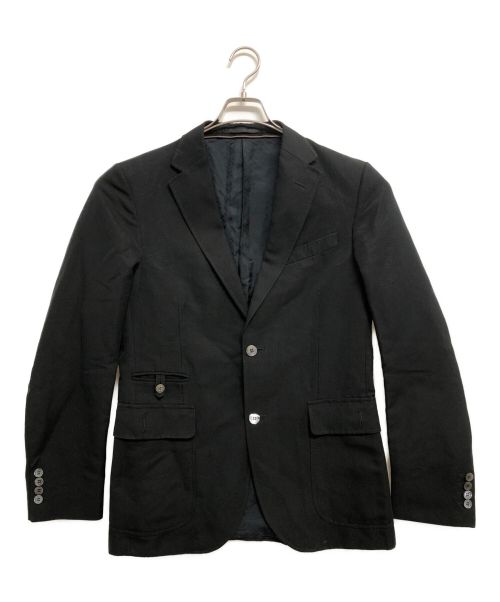 GUCCI（グッチ）GUCCI (グッチ) リネン混ジャケット ブラック サイズ:SIZE 46の古着・服飾アイテム