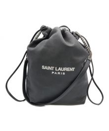 Saint Laurent Paris（サンローランパリ）の古着「チェーンショルダーバッグ」｜ブラック