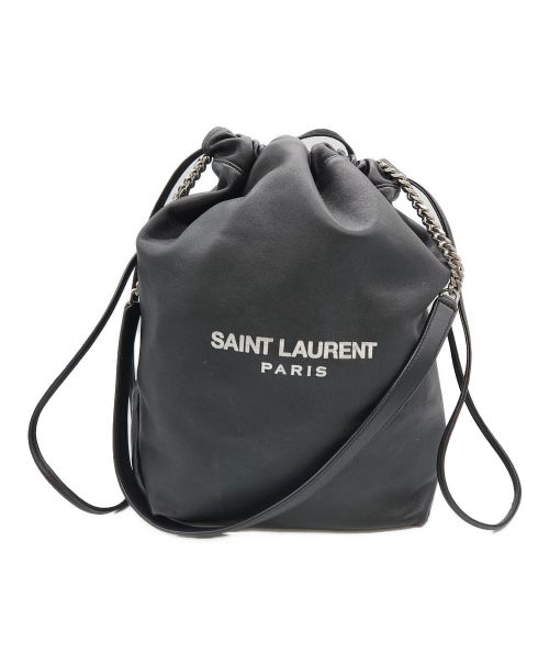 Saint Laurent Paris（サンローランパリ）Saint Laurent Paris (サンローランパリ) チェーンショルダーバッグ ブラック サイズ:下記参照の古着・服飾アイテム