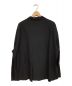CLANE HOMME (クラネ オム) リネンシャツジャケット ブラック サイズ:2 未使用品：10000円