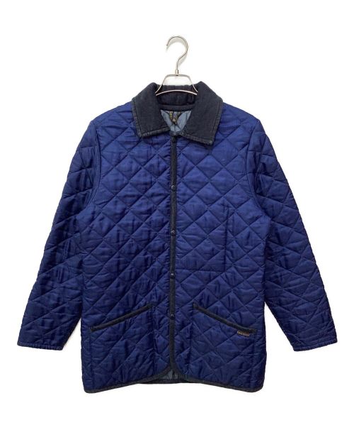 LAVENHAM（ラベンハム）LAVENHAM (ラベンハム) キルティングコート ブルー サイズ:36の古着・服飾アイテム