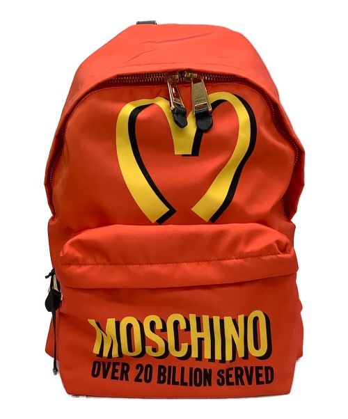 MOSCHINO（モスキーノ）MOSCHINO (モスキーノ) リュック オレンジの古着・服飾アイテム