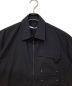 LIBERUM (リベルム) S/Sジップシャツ ブラック サイズ:1：3980円