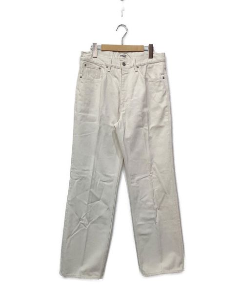 AURALEE（オーラリー）AURALEE (オーラリー) HARD TWIST DENIM 5P PANTS　パンツ ホワイト サイズ:32の古着・服飾アイテム