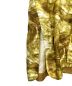 中古・古着 TOGA PULLA (トーガ プルラ) インナープリントドレス ゴールド サイズ:36 未使用品：21800円
