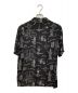 Aloha Blossom (アロハブロッサム) シャツ ブラック サイズ:42 未使用品：9000円