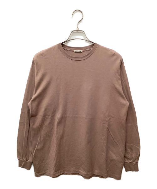 AURALEE（オーラリー）AURALEE (オーラリー) Tシャツ ピンク サイズ:3の古着・服飾アイテム