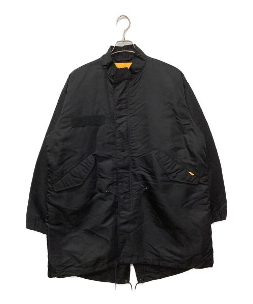 UNION（ユニオン）UNION (ユニオン) スワローテイル中綿コート ブラック サイズ:1の古着・服飾アイテム