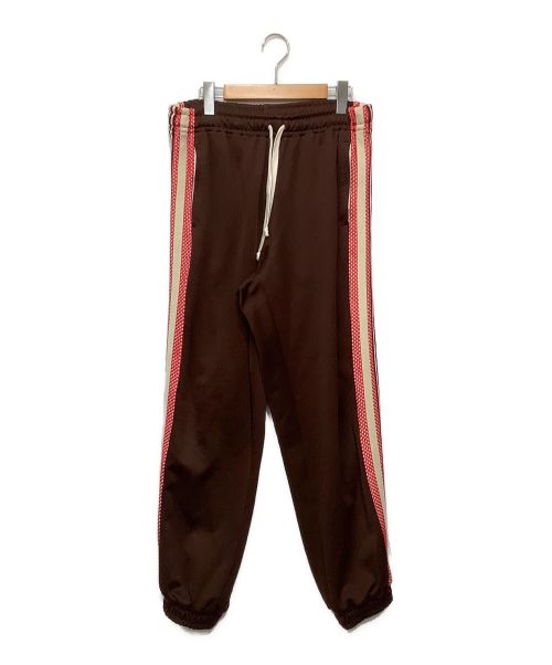 GUCCI（グッチ）GUCCI (グッチ) サイドラインジャージパンツ ブラウン サイズ:Mの古着・服飾アイテム