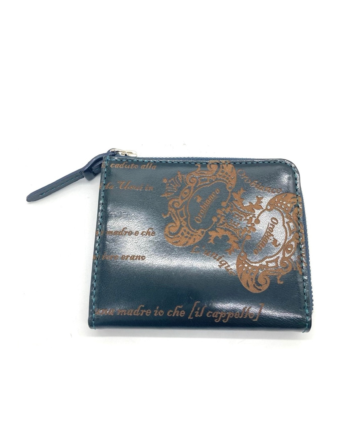 中古 古着通販 Orobianco オロビアンコ L字ファスナー財布 グリーン ブランド 古着通販 トレファク公式 Trefac Fashion