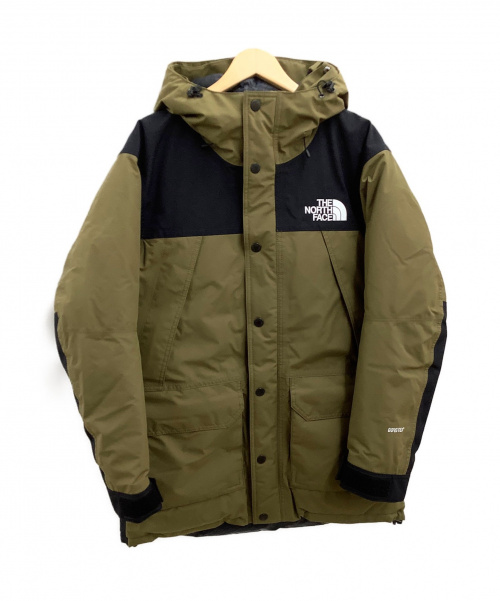 中古 古着通販 The North Face ザノースフェイス マウンテンダウンコート カーキ ブラック サイズ M ブランド 古着通販 トレファク公式 Trefac Fashion
