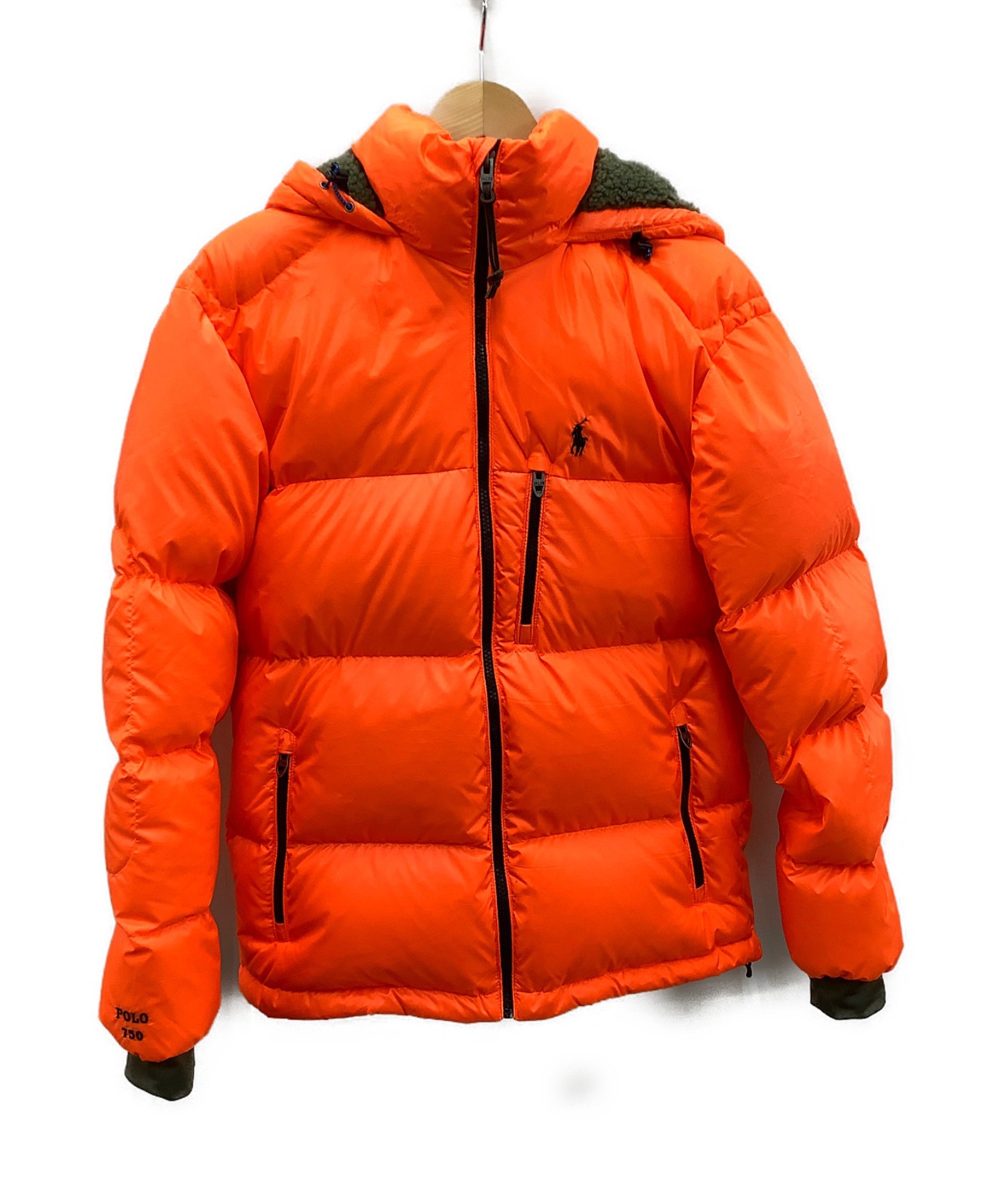 中古 古着通販 Polo Ralph Lauren ポロラルフローレン ダウンジャケット オレンジ サイズ Xs 冬物 ブランド 古着通販 トレファク公式 Trefac Fashion
