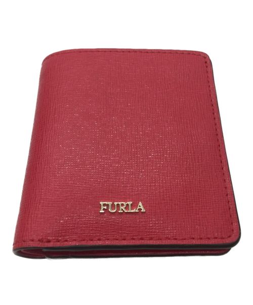 FURLA（フルラ）FURLA (フルラ) 2つ折り財布 レッドの古着・服飾アイテム