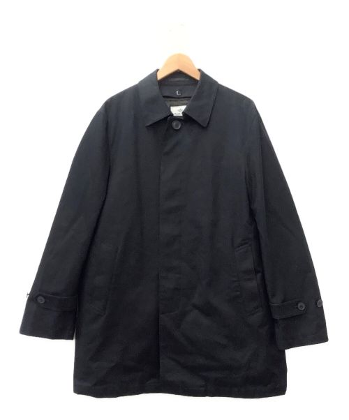 BEAMS HEART（ビームスハート）BEAMS HEART (ビームスハート) ライナー付ステンカラーコート ブラック サイズ:48の古着・服飾アイテム