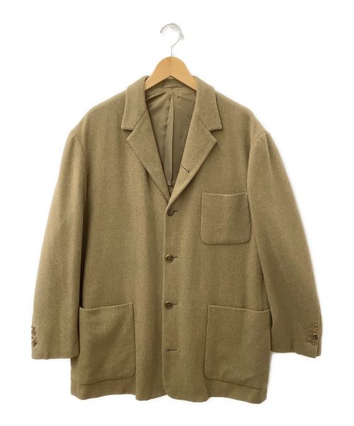 HERMES（エルメス）HERMES (エルメス) テーラードジャケット ベージュ サイズ:52の古着・服飾アイテム