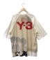 Y-3 (ワイスリー) ロージャージー GFX SS Tシャツ ベージュ サイズ:L：9800円
