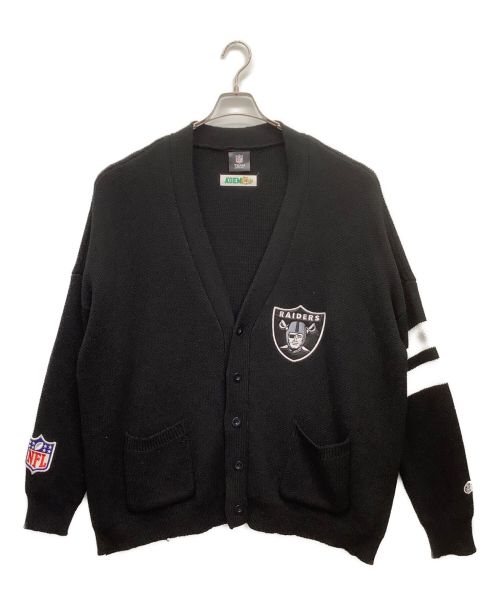 A'gem（エージェム）A'gem (エージェム) NFL (エヌエフエル) カーディガン ブラック サイズ:Freeの古着・服飾アイテム