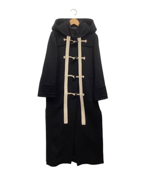 kei shirahata（ケイシラハタ）kei shirahata (ケイシラハタ) ロングダッフルコート ブラック サイズ:Oの古着・服飾アイテム
