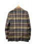 LARDINI (ラルディーニ) ウールジャケット ベージュ×ネイビー サイズ:46：15000円