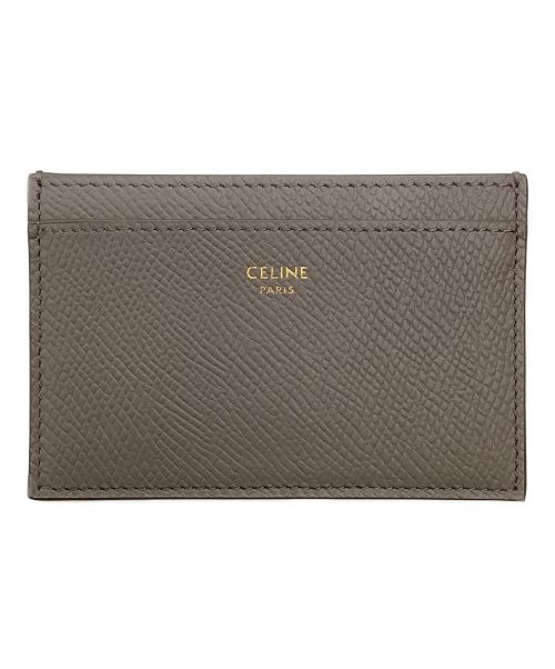 CELINE（セリーヌ）CELINE (セリーヌ) カードケース グレージュの古着・服飾アイテム