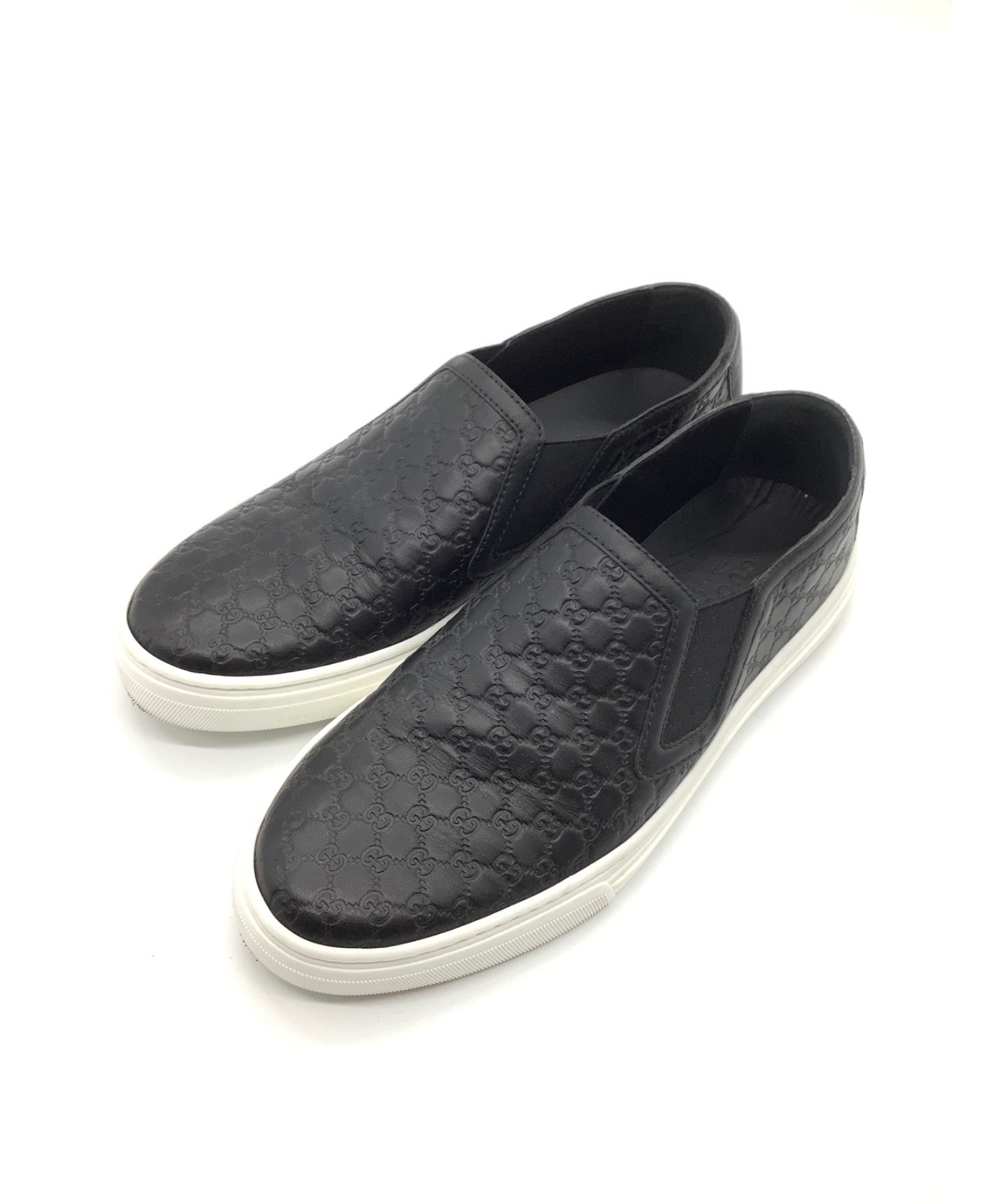 中古 古着通販 Gucci グッチ マイクログッチ ブラック ホワイト サイズ 35 マイクログッチ ブランド 古着通販 トレファク公式 Trefac Fashion