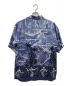 pataloha (パタロハ) アロハシャツ ブルー×ホワイト サイズ:M：9800円
