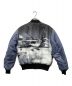 ALPHA (アルファ) リバーシブルMA-1ジャケット グレー サイズ:L：9800円